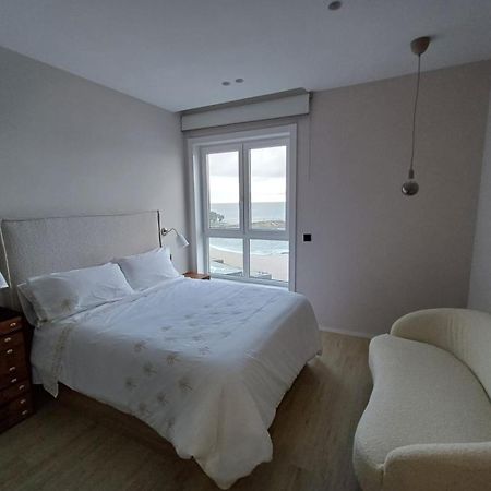 Piso Con Vistas A La Playa De Riazor Apartment A Coruna Bagian luar foto